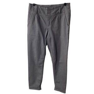 Alice + Olivia High Waisted Skinny Ankle Pants Grey
